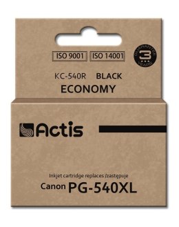 ACTIS Actis KC-540R Tusz (zamiennik Canon PG-540XL; Standard; 22 ml; czarny)