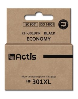 ACTIS Actis KH-301BKR Tusz (zamiennik HP 301XL CH563EE; Standard; 20 ml; czarny)