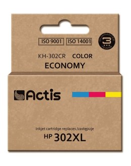 ACTIS Actis KH-302CR Tusz (zamiennik HP 302XL F6U67AE; Premium; 21 ml; kolor)