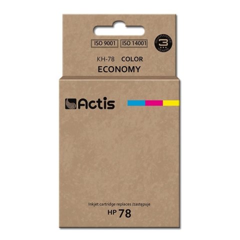 ACTIS Actis KH-78 Tusz (zamiennik HP 78 C6578D; Standard; 47 ml; kolor) ACTIS Actis KH-78 Tusz (zamiennik HP 78 C6578D; Standard; 47 ml; kolor)