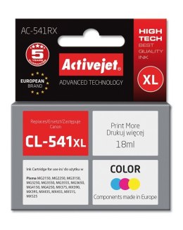 Activejet Activejet AC-541RX Tusz (zamiennik Canon CL-541XL; Premium; 18 ml; kolor)