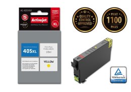 Activejet Activejet AE-405YNX Tusz (zamiennik Epson 405XL C13T05H44010; Supreme; 18ml; żółty)