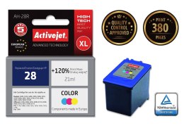 Activejet Activejet AH-28R Tusz (zamiennik HP 28 C8728A; Premium; 21 ml; kolor)