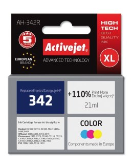 Activejet Activejet AH-342R Tusz (zamiennik HP 342 C9361EE; Premium; 21 ml; kolor)