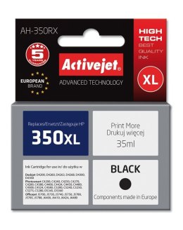 Activejet Activejet AH-350RX Tusz (zamiennik HP 350XL CB336EE; Premium; 35 ml; czarny)