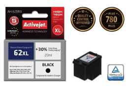 Activejet Activejet AH-62BRX Tusz (zamiennik HP 62XL C2P05AE; Premium; 20 ml; czarny)