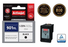 Activejet Activejet AH-901BRX Tusz (zamiennik HP 901XL CC654AE; Premium; 20 ml; czarny)