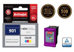 Activejet Activejet AH-901CR Tusz (zamiennik HP 901 CC656AE; Premium; 21 ml; kolor)