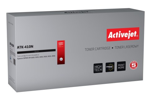 Activejet Activejet ATK-410N Toner (zamiennik Kyocera TK-410; Supreme; 15000 stron; czarny) Activejet Activejet ATK-410N Toner (zamiennik Kyocera TK-410; Supreme; 15000 stron; czarny)