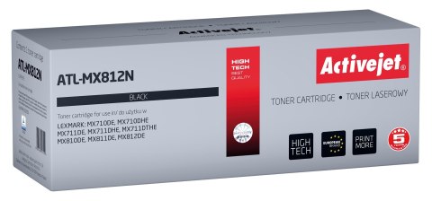Activejet Activejet ATL-MX812N Toner (zamiennik Lexmark 62D2000; Supreme; 6000 stron; czarny) Activejet Activejet ATL-MX812N Toner (zamiennik Lexmark 62D2000; Supreme; 6000 stron; czarny)