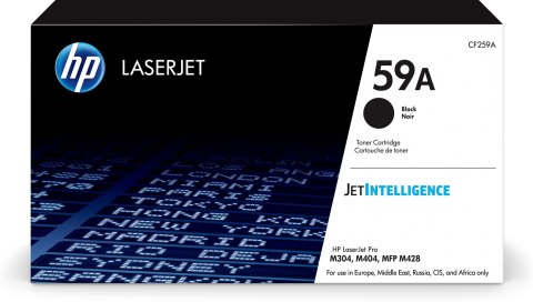 Hewlett-Packard Toner HP czarny HP 59A, HP59A=CF259A, 3000 str. Hewlett-Packard Toner HP czarny HP 59A, HP59A=CF259A, 3000 str.