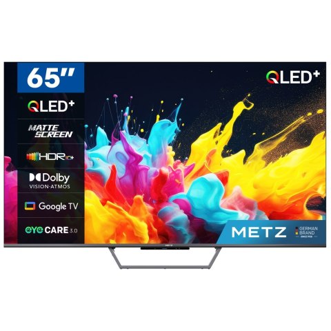 Metz Telewizor 65" METZ QLED 65MQE7600Z 4K Ultra HD Google TV HDR HLG Dolby VISION-ATMOS Metz Telewizor 65" METZ QLED 65MQE7600Z 4K Ultra HD Google TV HDR HLG Dolby VISION-ATMOS