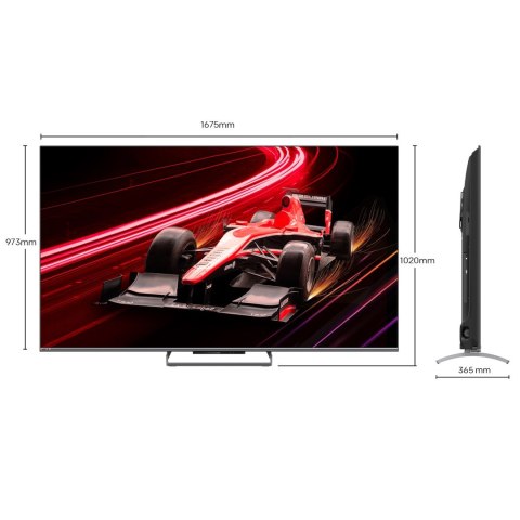 Metz Telewizor 75" METZ QLED 75MQE8000Z 144Hz 4K Ultra HD Google TV HDR HLG Dolby VISION-ATMOS HDMI 2.1 Metz Telewizor 75" METZ QLED 75MQE8000Z 144Hz 4K Ultra HD Google TV HDR HLG Dolby VISION-ATMOS HDMI 2.1