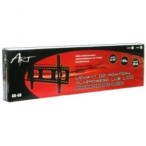 ART Uchwyt ART AR-08 (ścienne, Uchylny - 100"; max. 100kg) ART Uchwyt ART AR-08 (ścienne, Uchylny - 100"; max. 100kg)