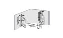 ART Uchwyt do TV LED/LCD 32-70" 45KG AR-85 reg. pion/poziom NAROŻNY 622mm