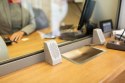 Contacta CONTACTA INTERKOM STS-K002L-B, ZESTAW (WZMACNIACZ, MODUŁ DLA INTERESANTA ORAZ OBSŁUGI, ZASILACZ, PĘTLA INDUKCYJNA), CZARNY