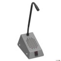 Contacta CONTACTA INTERKOM STS-K003L-G, ZESTAW (WZMACNIACZ, MODUŁ DLA INTERESANTA, ORAZ OBSŁUGI, ZASILACZ, PĘTLA INDUKCYJNA), SZARY