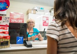 Contacta CONTACTA INTERKOM STS-K035-B-RH, SYSTEM INTERKOMOWY Z PĘTLĄ INDUKCYJNĄ, MIKROFON DLA KLIENTÓW -NA SZYJCE ZAKRZYWIONEJ W PRAWO