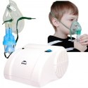 HELBO Cichy inhalator tłokowy z dwiema maskami