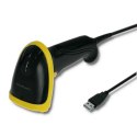 Qoltec QOLTEC LASEROWY CZYTNIK KODÓW 1D | 2D | USB | CZARNY