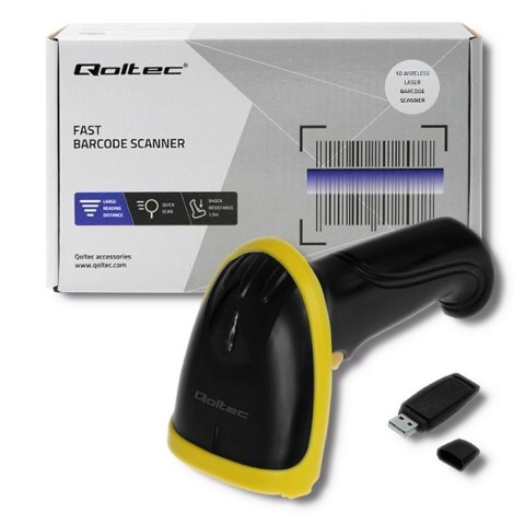 Qoltec Skaner kodów kreskowych Qoltec 50862 Qoltec Skaner kodów kreskowych Qoltec 50862