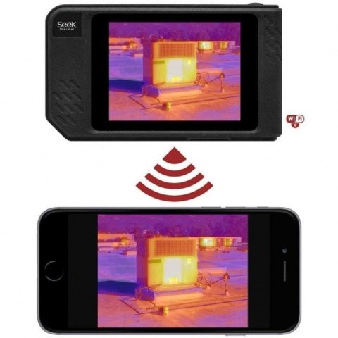 Seek Thermal SEEK THERMAL KAMERA TERMOWIZYJNA SHOT PRO Z TECHNOLOGIĄ POPRAWY OBRAZU SEEK FUSION, WI-FI, 320X240PX, FOV 57ST, SQ-AAA Seek Thermal SEEK THERMAL KAMERA TERMOWIZYJNA SHOT PRO Z TECHNOLOGIĄ POPRAWY OBRAZU SEEK FUSION, WI-FI, 320X240PX, FOV 57ST, SQ-AAA