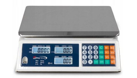 Wagi Tarczyn Waga elektroniczna WAGI TARCZYN WT-202 40kg Wagi Tarczyn Waga elektroniczna WAGI TARCZYN WT-202 40kg