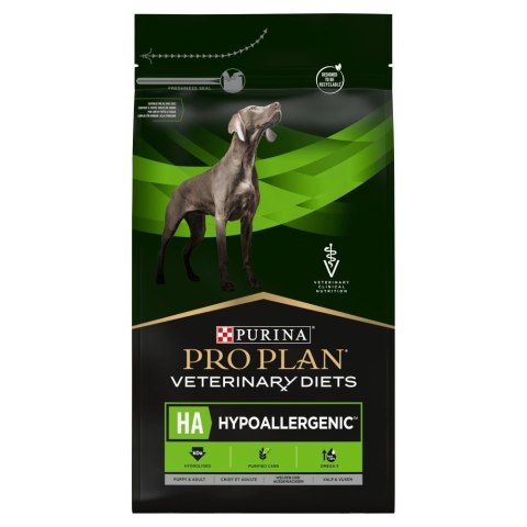 PURINA NESTLE PURINA PRO PLAN VETERINARY DIETS HA Hypoallergenic Formula - sucha karma dla psa - 3 kg PURINA NESTLE PURINA PRO PLAN VETERINARY DIETS HA Hypoallergenic Formula - sucha karma dla psa - 3 kg