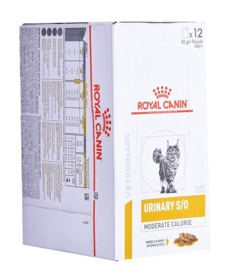 Royal Canin ROYAL CANIN Urinary Moderate Calorie - saszetka 12x85g Royal Canin ROYAL CANIN Urinary Moderate Calorie - saszetka 12x85g