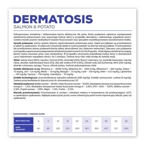 VetExpert VetExpert Veterinary Diet Dermatosis dog Salmon&Potato 2kg VetExpert VetExpert Veterinary Diet Dermatosis dog Salmon&Potato 2kg