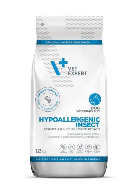 VetExpert VetExpert Veterinary Diet Hypoallergenic Insect dog 12kg (WYPRZEDAŻ) VetExpert VetExpert Veterinary Diet Hypoallergenic Insect dog 12kg (WYPRZEDAŻ)