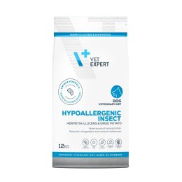VetExpert VetExpert Veterinary Diet Hypoallergenic Insect dog 12kg (WYPRZEDAŻ)