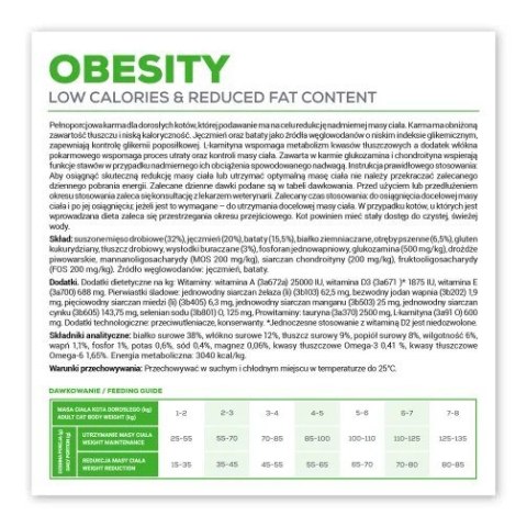 VetExpert VetExpert Veterinary Diet Obesity Cat 2kg VetExpert VetExpert Veterinary Diet Obesity Cat 2kg