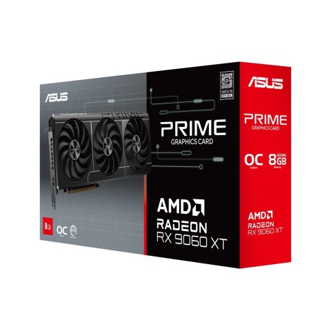 ASUS Karta graf. ASUS PRIME RX9060XT O8G ASUS Karta graf. ASUS PRIME RX9060XT O8G