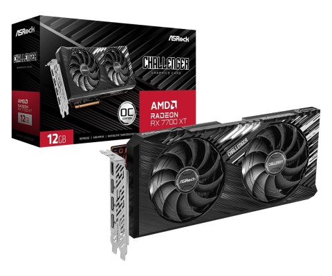 Asrock Karta graficzna ASRock Radeon RX 7700 XT Challenger 12GB OC Asrock Karta graficzna ASRock Radeon RX 7700 XT Challenger 12GB OC