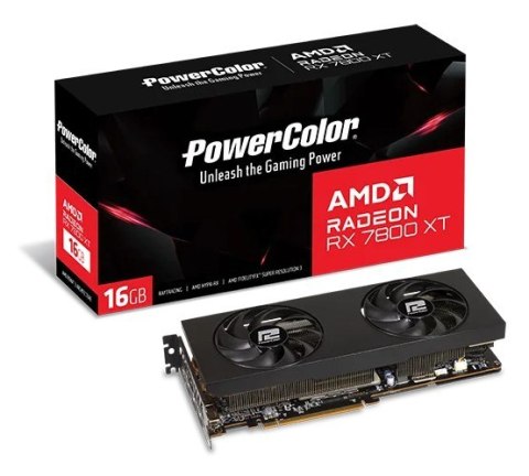 PowerColor Karta graf. PowerColor RX 7800 XT 16GB GDDR6 PowerColor Karta graf. PowerColor RX 7800 XT 16GB GDDR6