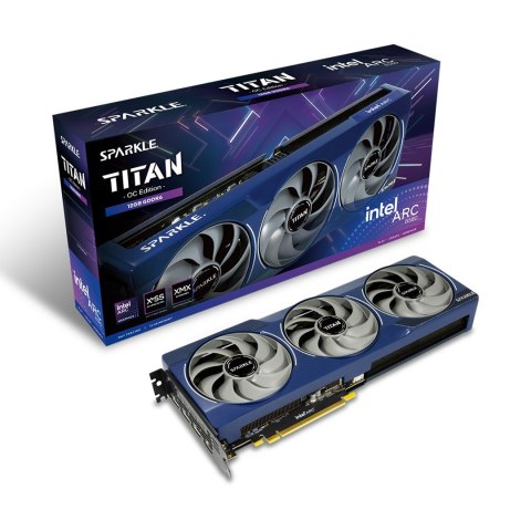 SPARKLE Karta graf. SPARKLE Intel Arc B580 TITAN OC 12GB (WYPRZEDAŻ) SPARKLE Karta graf. SPARKLE Intel Arc B580 TITAN OC 12GB (WYPRZEDAŻ)