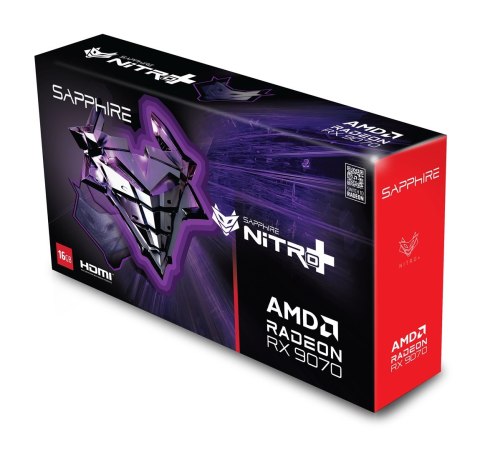 Sapphire Karta graf. SAPPHIRE NITRO+ RX 9070 GAMING OC 16GB