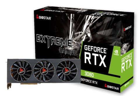 Biostar Karta graficzna BIOSTAR GeForce RTX 3080 10GB Biostar Karta graficzna BIOSTAR GeForce RTX 3080 10GB
