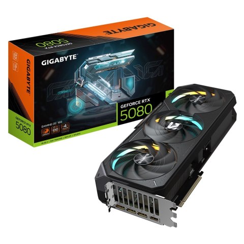 Gigabyte Karta graficzna Gigabyte GeForce RTX 5080 Gaming OC 16GB GDDR7