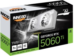 INNO3D Karta graficzna INNO3D RTX 5060 Ti Twin X2 OC WHITE 8GB