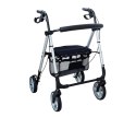 ARmedical Podpórka rehabilitacyjna 4-kołowa Prestig Ultra light srebrna AR-006