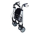 ARmedical Podpórka rehabilitacyjna 4-kołowa Prestig Ultra light srebrna AR-006