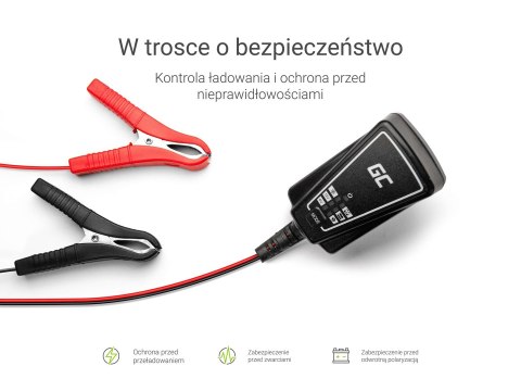 Green Cell GREEN CELL ŁADOWARKA PROSTOWNIK DO AGM ACAGM06 6-12V 1A Green Cell GREEN CELL ŁADOWARKA PROSTOWNIK DO AGM ACAGM06 6-12V 1A