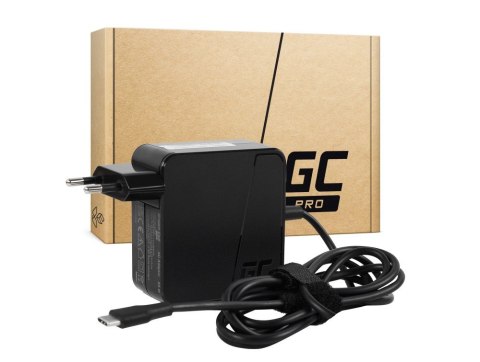 Green Cell GREEN CELL ZASILACZ / ŁADOWARKA USB-C 65W 5V-9V-12V-15V/3A, 20V/3.25A POWER DELIVERY (AD134PV2) Green Cell GREEN CELL ZASILACZ / ŁADOWARKA USB-C 65W 5V-9V-12V-15V/3A, 20V/3.25A POWER DELIVERY (AD134PV2)