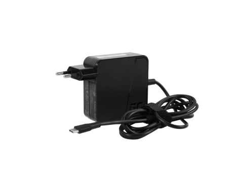 Green Cell GREEN CELL ZASILACZ / ŁADOWARKA USB-C 65W 5V-9V-12V-15V/3A, 20V/3.25A POWER DELIVERY (AD134PV2) Green Cell GREEN CELL ZASILACZ / ŁADOWARKA USB-C 65W 5V-9V-12V-15V/3A, 20V/3.25A POWER DELIVERY (AD134PV2)