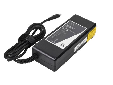 Green Cell GREEN CELL ZASILACZ / ŁADOWARKA USB-C 90W 5V-9V-12V-15V/3A, 20V/4.5A POWER DELIVERY (AD139P) Green Cell GREEN CELL ZASILACZ / ŁADOWARKA USB-C 90W 5V-9V-12V-15V/3A, 20V/4.5A POWER DELIVERY (AD139P)