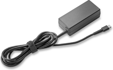 Hewlett-Packard Zasilacz sieciowy HP 45W USB-C AC Adapter czarny N8N14AA Hewlett-Packard Zasilacz sieciowy HP 45W USB-C AC Adapter czarny N8N14AA