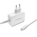 Qoltec QOLTEC ZASILACZ SIECIOWY 65W | 5-20.3V | 2-3.25A | USB TYP C | PD | BIAŁY