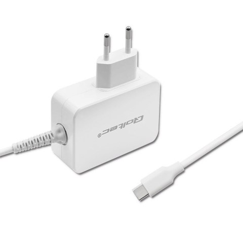 Qoltec QOLTEC ZASILACZ SIECIOWY 65W | 5-20.3V | 2-3.25A | USB TYP C | PD | BIAŁY Qoltec QOLTEC ZASILACZ SIECIOWY 65W | 5-20.3V | 2-3.25A | USB TYP C | PD | BIAŁY